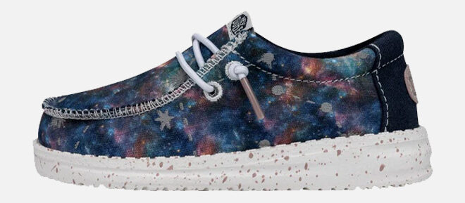 Hey Dude Wally Toddler Galaxy Shoe