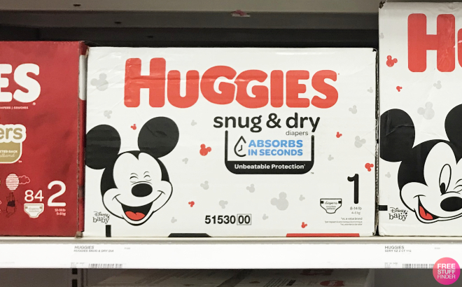 Huggies 256-Count Diapers $36 Each at  (Just 14¢ per Diaper!)