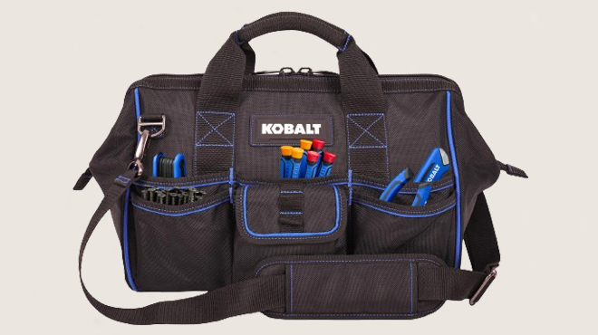 Kobalt Zippered Cargo Bag