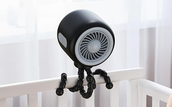 Koonie Portable Stroller Fan with Flexible Tripod