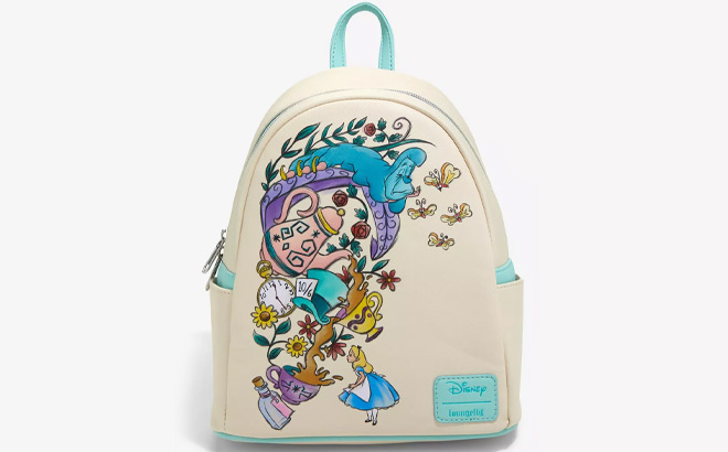 Loungefly Disney Alice In Wonderland Teapot Mini Backpack 