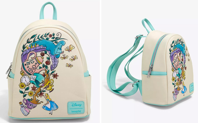 Loungefly Disney Alice In Wonderland Teapot Mini Backpack