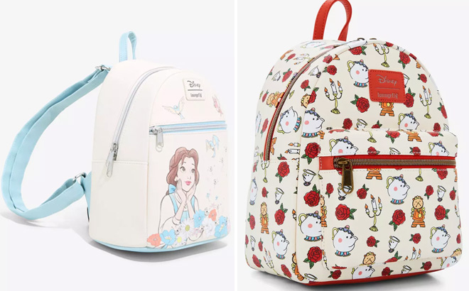 Loungefly Disney Beauty And The Beast Belle Daydream Mini Backpack