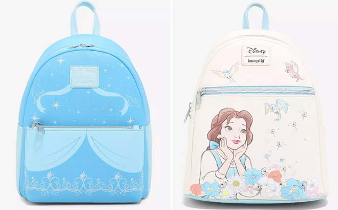 Loungefly Disney Cinderella Dress Filigree Mini Backpack 