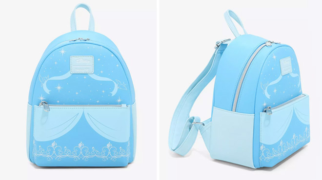 Loungefly Disney Cinderella Dress Filigree Mini Backpack