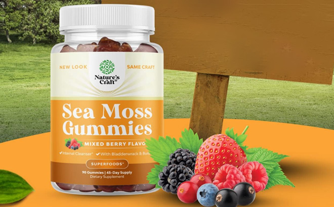 Natures Craft Irish Sea Moss Gummies