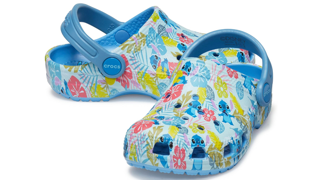 New Crocs Disney Stitch Toddler Classic Clogs