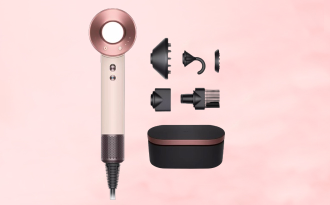 New Dyson Limited Edition Ceramic Pink and Rose Gold Supersonic Hair Dryer