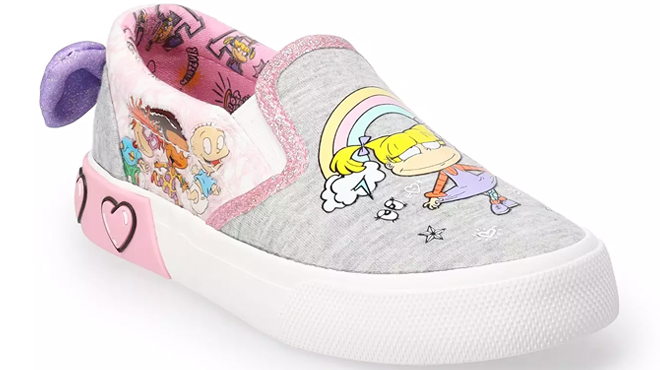 Nickelodeon Rugrats Little Kid Girls Slip On Shoes