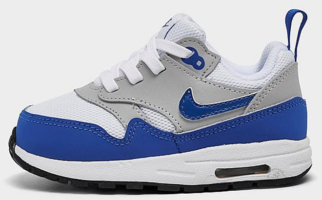 Nike Toddler Air Max 1 EasyOn Lace Casual Shoes