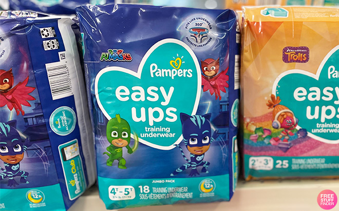 2 Pampers Easy Ups $5 Each at CVS