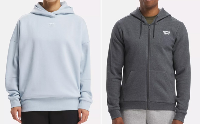 Reebok Womens Lux Oversized Hoodie