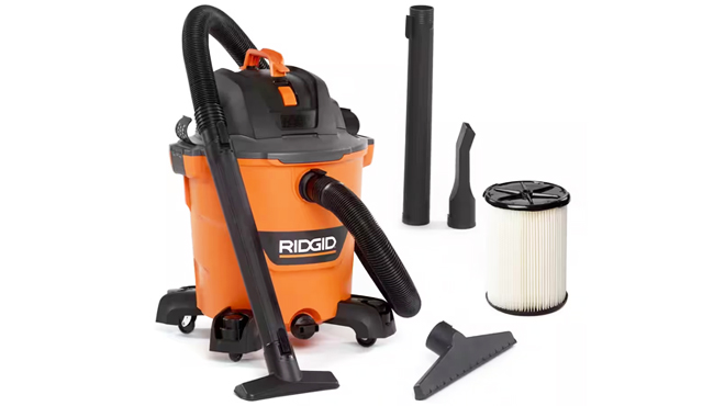 Ridgid 12 Gallon Wet and Dry Vacuum Kit