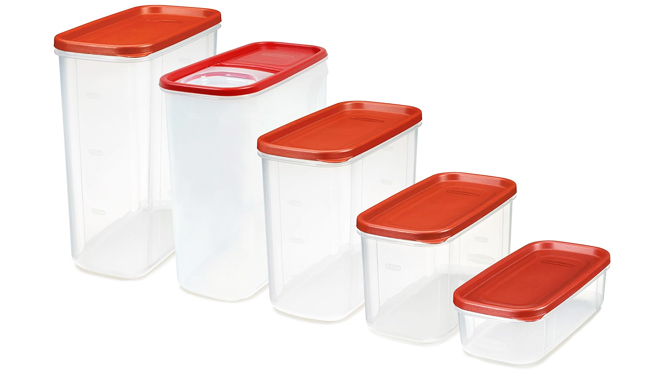 Rubbermaid Modular Premium Food Storage Containers 10 Piece Set