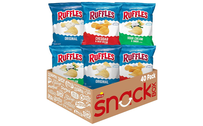 Ruffles Potato Chips Variety Pack