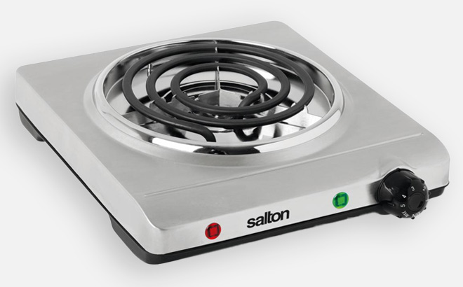 Salton Stainless Steel Portable Cooktop