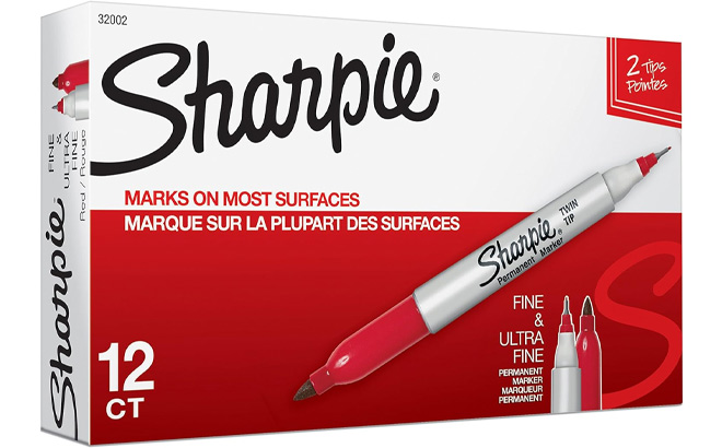 Sharpie Twin Tip Permanent Markers