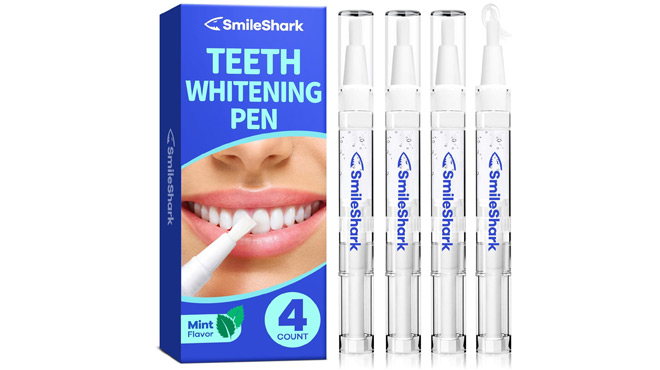 Smile Shark Teeth Whitening Pens 4 pk