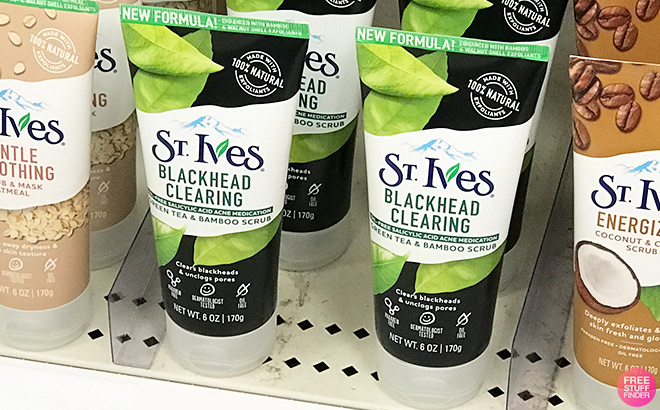 St Ives Blackhead Clearing Face Scrub