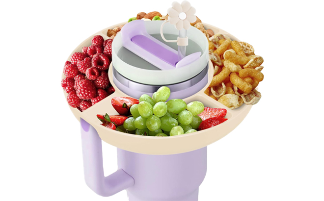 Stanley Cup 40 oz Snack Bowl with Handle in Purple