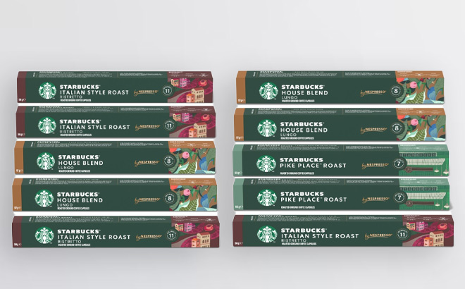 Starbucks by Nespresso Espresso 100 Count Pods 1