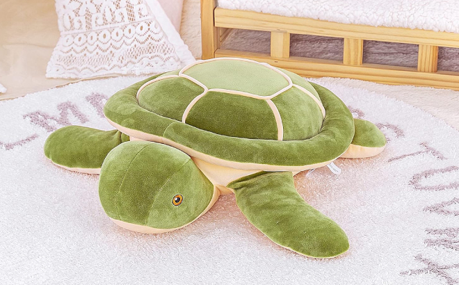 Stuffed Turtle Plush Pillow