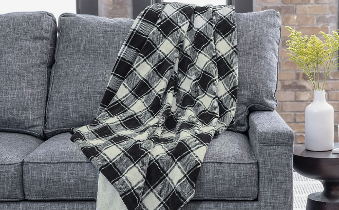 Sunbeam Sherpa Electric Heated Throw Blanket