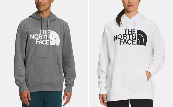 THE NORTH FACE Womens Half Dome Fleece Pullover Hoodie