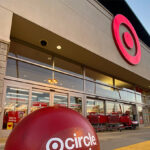 Target Storefront With Circle Signs in the Front