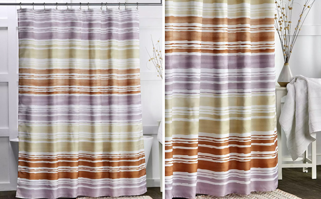 The Big One Tide Wide Stripe Shower Curtain