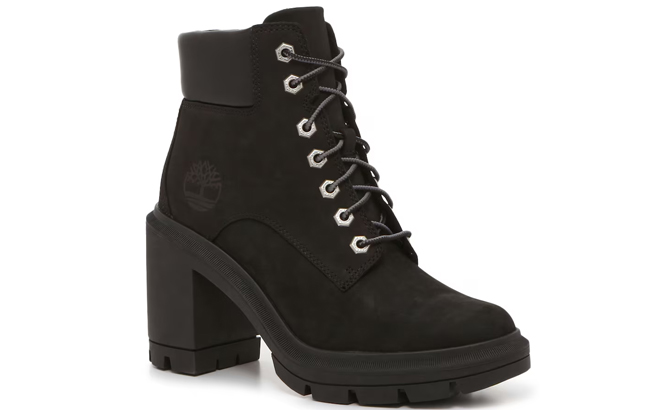 Timberland Allington Heights Womens Booties in Black