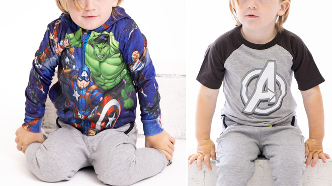 Toddler Hoodie and Tee Sets