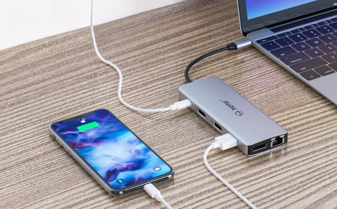 Totu 13 in 1 USB C Hub Dongle Adapter