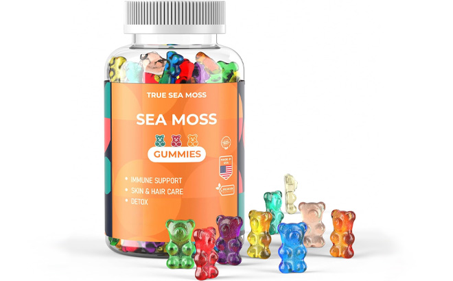 TrueSeaMoss Sea Moss Gummies for Adults Kids