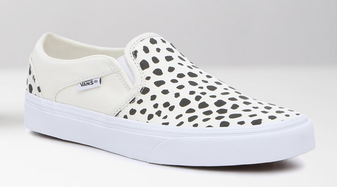 VANS Womens Asher Slip On Sneakers