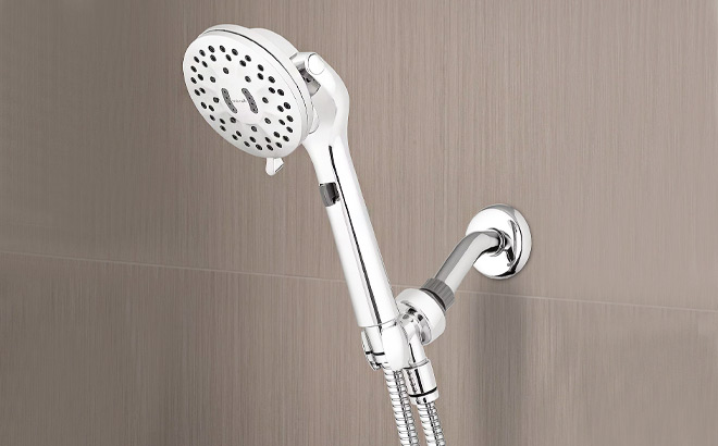 Waterpik ShowerCare Pivoting 5 Spray Setting Shower Head