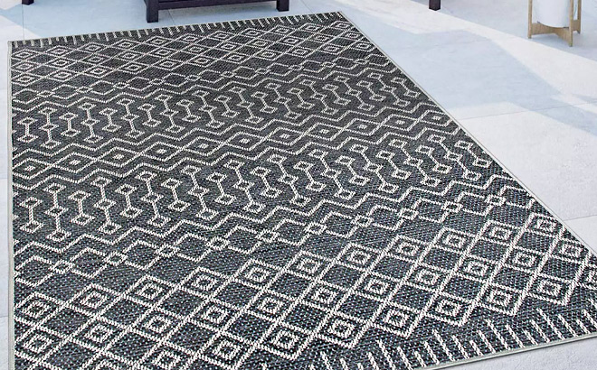 World Rug Gallery Trellis Bohemian Indoor Outdoor Area Rug