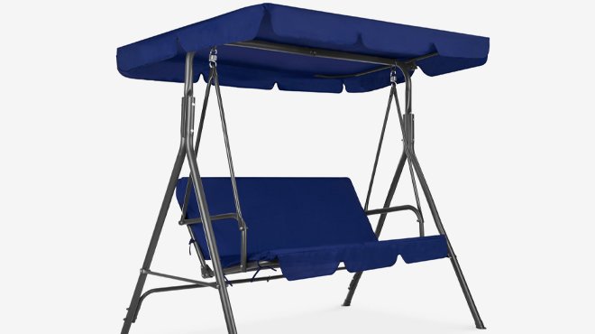 A 2 Person Outdoor Canopy Swing Glider