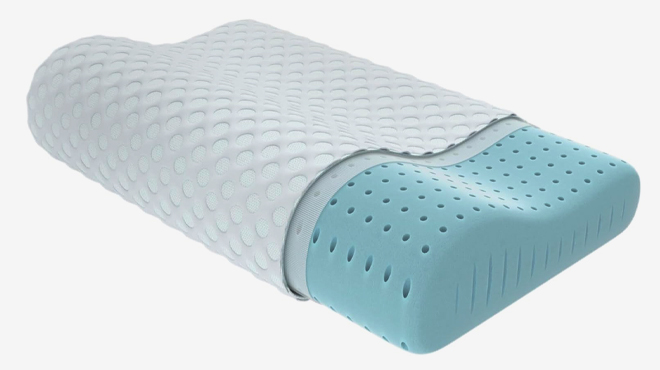 A photo showing Hcore Contour Memory Foam Pillow