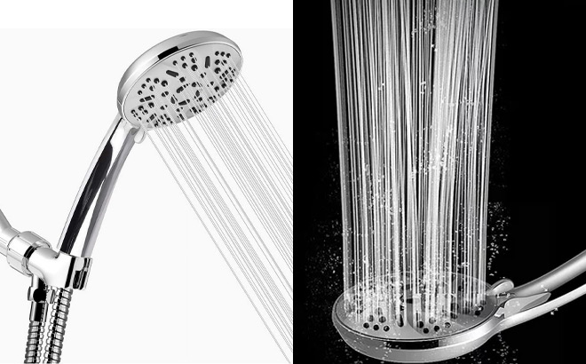 AQwzh High Pressure Handheld Shower Head 1