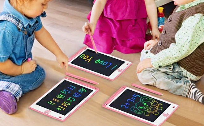 Baveel Kids LCD Writing Tablet 3 Pack