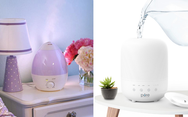 Bell Howell Ultrasonic Color Changing Humidifier