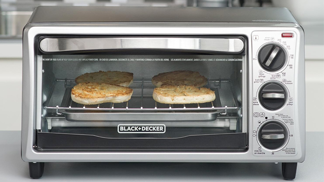 BlackDecker 4 Slice Toaster Oven