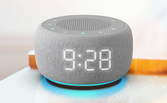 Buffbee Sound Machine Alarm Clock