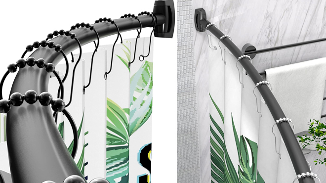 Curved Shower Curtain Rods