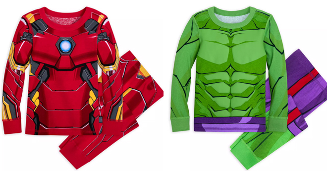 Disney Kids Iron Man Costume and Hulk Costume