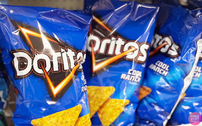 Doritos Cool Ranch Chips on a Store Shelf