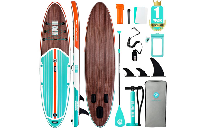 Inflatable Stand Up Paddle Board with SUP Accessories 1