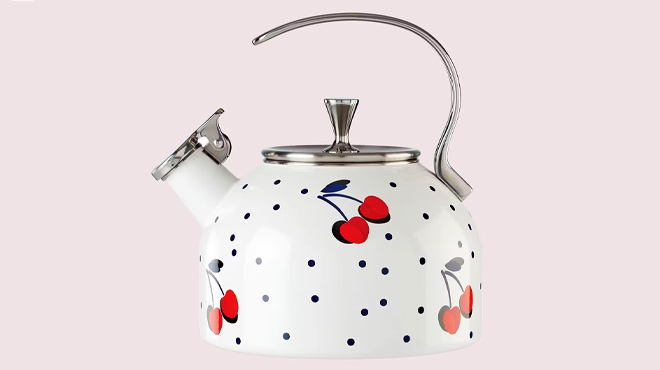 Kate Spade Cherry Dot Tea Kettle