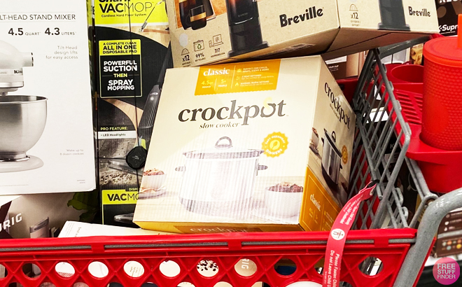 Kitchen Appliances in Target Cart